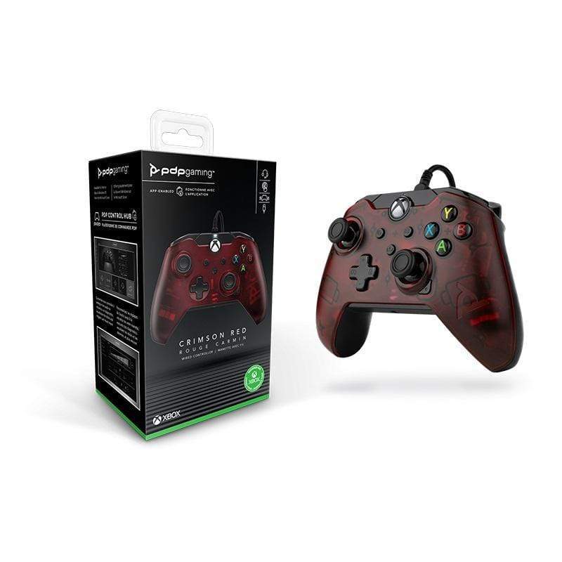 PDP XBOX WIRED CONTROLLER RED žični kontroler rdeče barve 708056067700