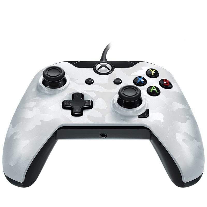 PDP XBOX WIRED CONTROLLER WHITE CAMO žični kontroler kamuflažno bele barve 708056067687