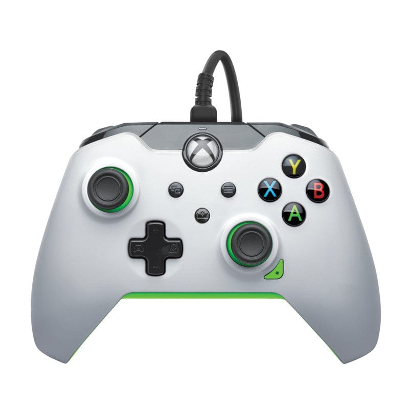 PDP XBOX WIRED CONTROLLER WHITE - NEON belo zelene barve 708056069063