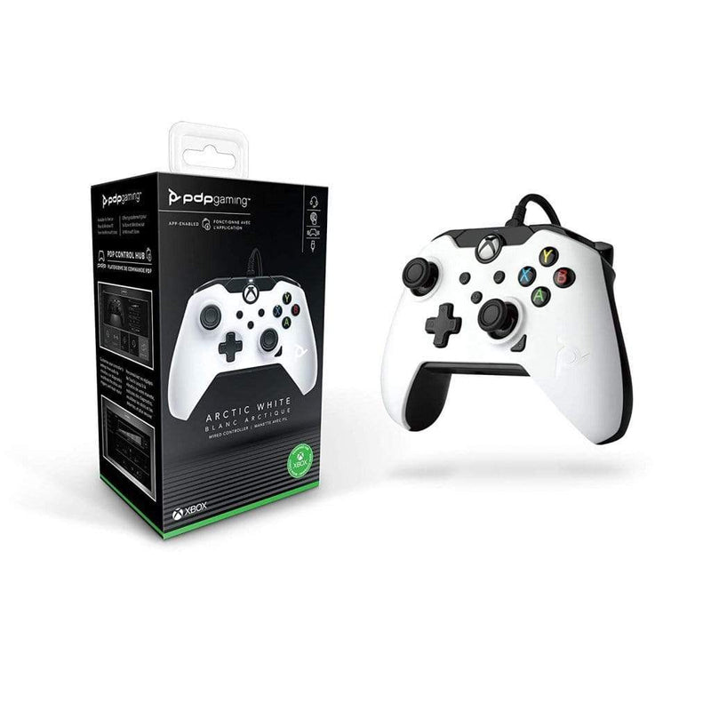 PDP XBOX WIRED CONTROLLER WHITE žični kontroler bele barve 708056067717