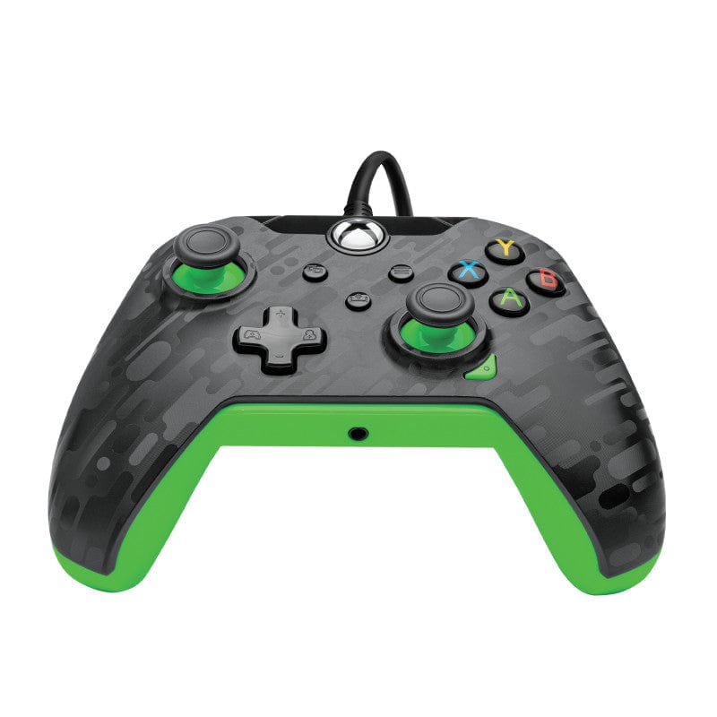 PDP XBOX žični kontroler CARBON - NEON zelene barve 708056068899