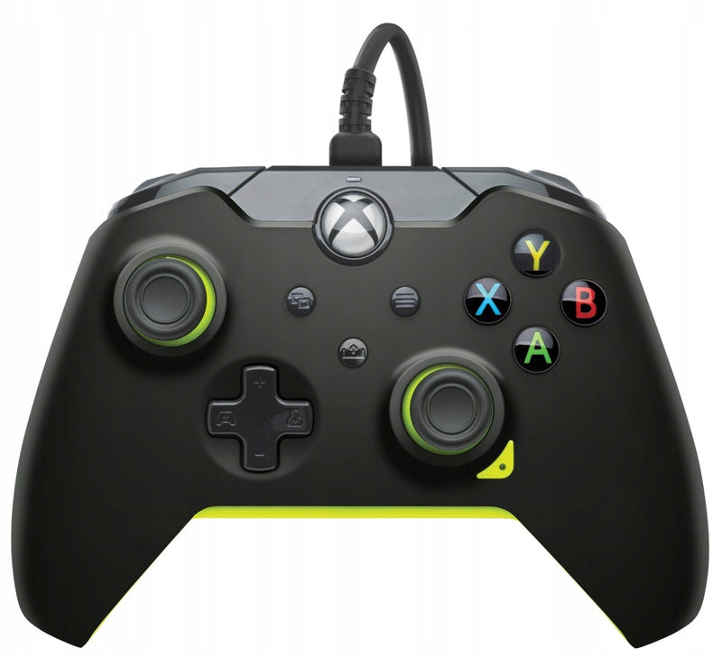 PDP XBOX ŽIČNI KONTROLER ELECTRIC ČRNO RUMENE BARVE 708056069100