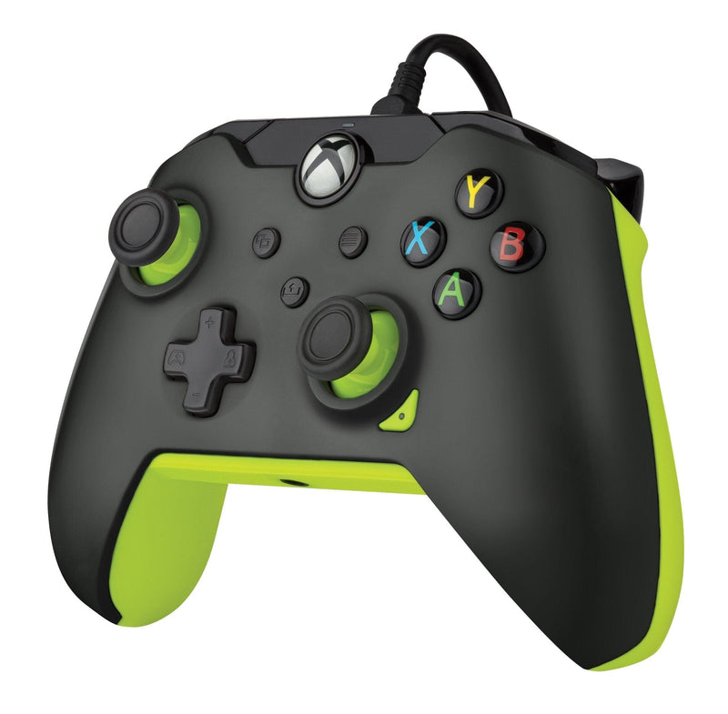 PDP XBOX ŽIČNI KONTROLER ELECTRIC ČRNO RUMENE BARVE 708056069100