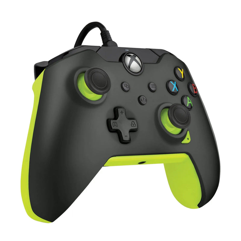 PDP XBOX ŽIČNI KONTROLER ELECTRIC ČRNO RUMENE BARVE 708056069100