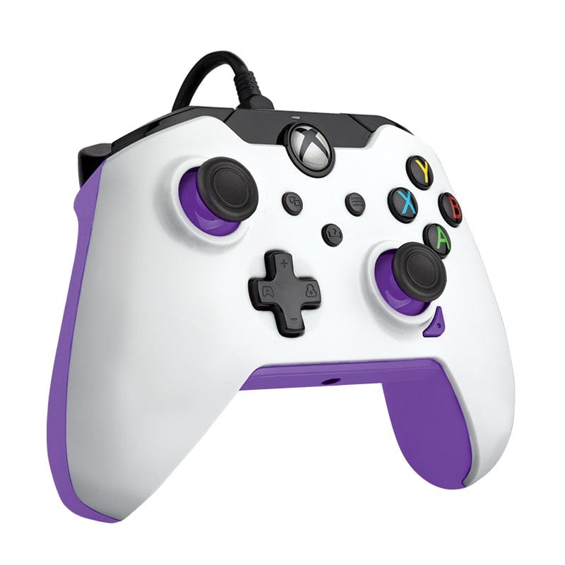 PDP XBOX ŽIČNI KONTROLER WHITE - KINETIC (PURPLE) 708056068905