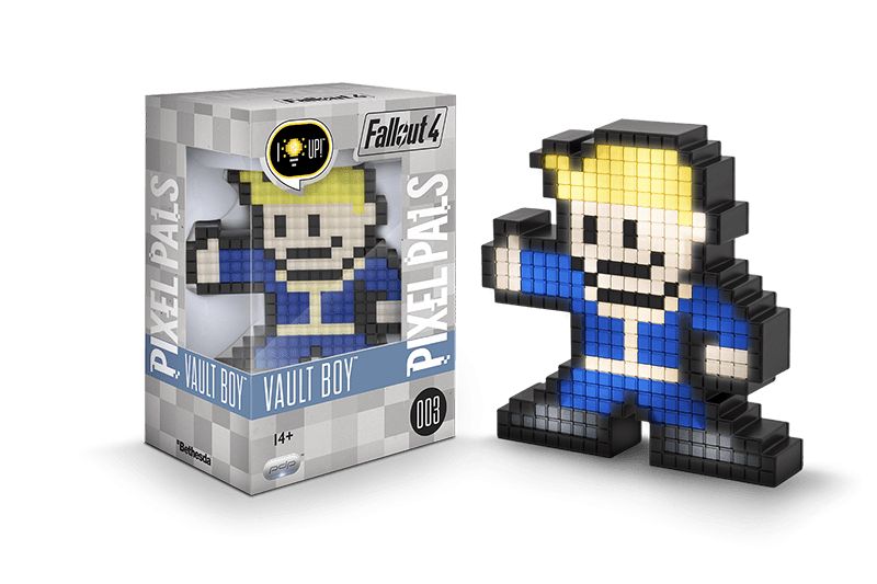 PIXEL PALS SVETILKA FALLOUT 4 VAULT BOY 708056060626