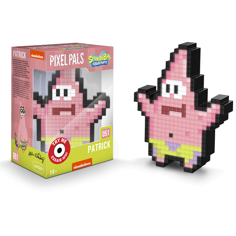 PIXEL PALS SVETILKA SPONGEBOB SQUAREPANTS PATRICK 708056062279