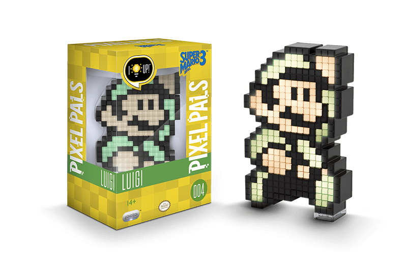 PIXEL PALS SVETILKA SUPER MARIO LUIGI 708056059958