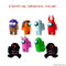 PMI AMONG US CREWMATE FIGURES - 8 BUDDIES DELUXE BOX (S1) 7290112475602