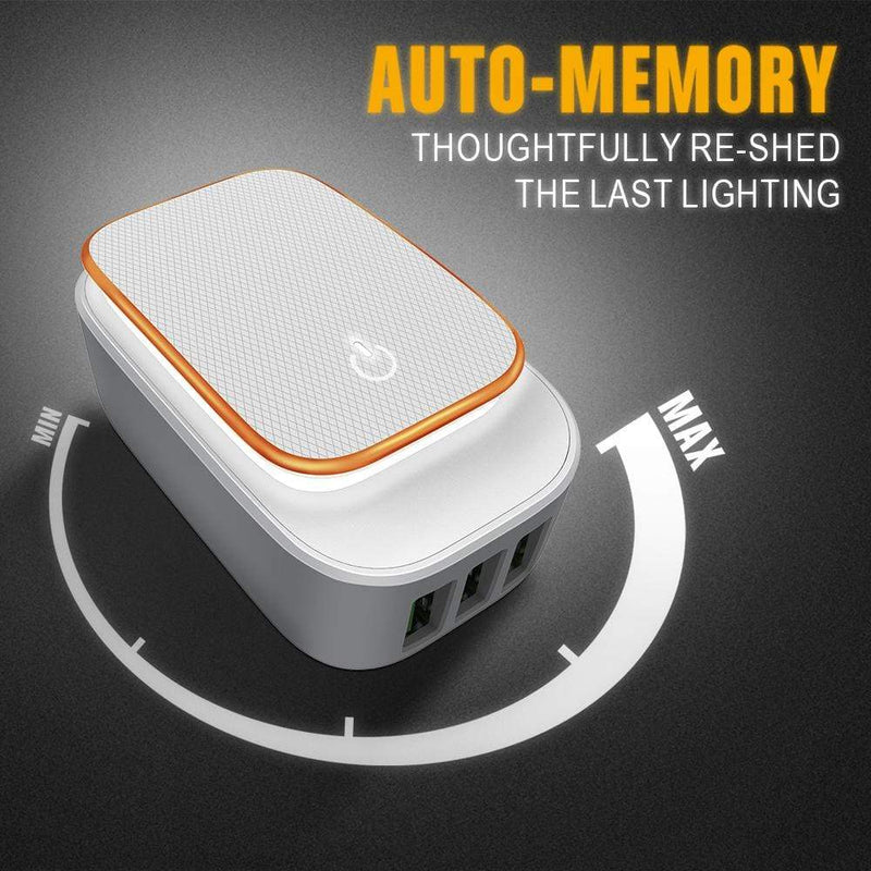 POLNILEC USB LDNIO A3305 220V 3X USB 3,4A + LIGHTNING kabel + LED lučka 6933138744062