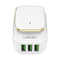 POLNILEC USB LDNIO A3305 220V 3X USB 3,4A + USB C kabel + LED lučka 6933138633052