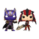 POP! Figura 2-PACK: CAPCOM VS. MARVEL: BLACK PANTHER VS MONSTER HUNTER 889698227803