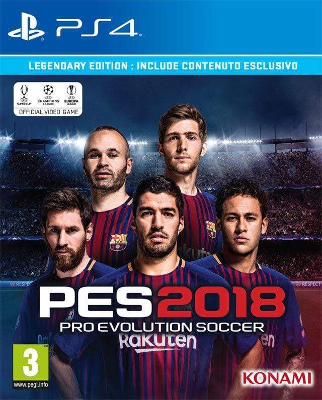 Pro Evolution Soccer 2018 Legendary Edition (PS4) 4012927103487