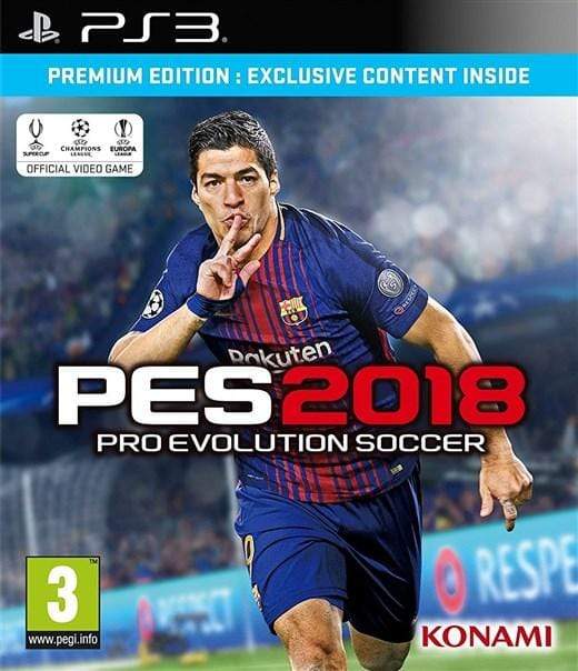 Pro Evolution Soccer 2018 (playstation 3) 4012927059388
