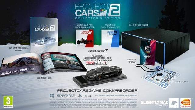Project Cars 2 Collectors Edition (playstation 4) 3391891993722