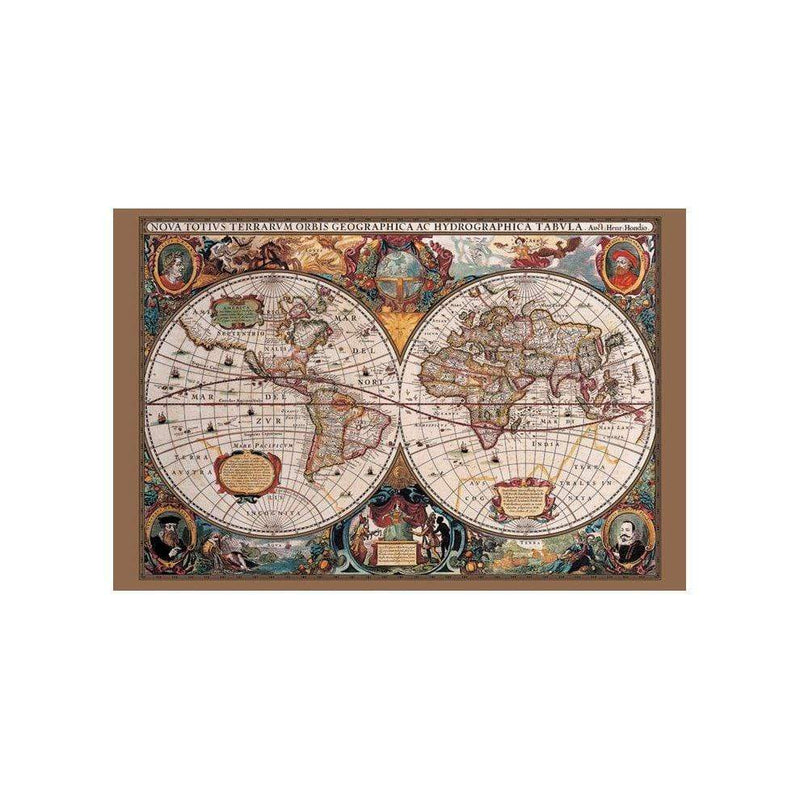 Pyramid 17TH CENTURY WORLD MAP MAXI plakat 5050574318365