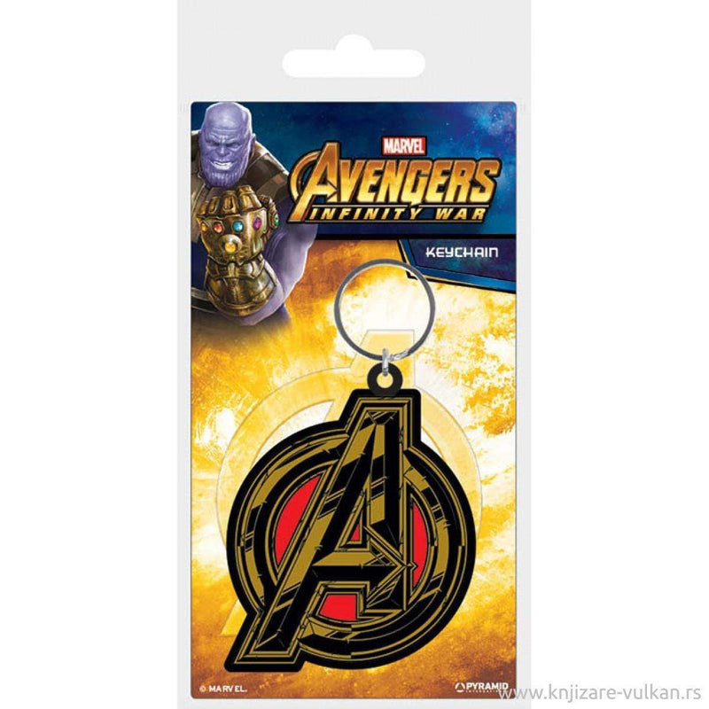 Pyramid AVENGERS: INFINITY WAR (AVENGERS SIMBOL) obesek za ključe 5050293387970