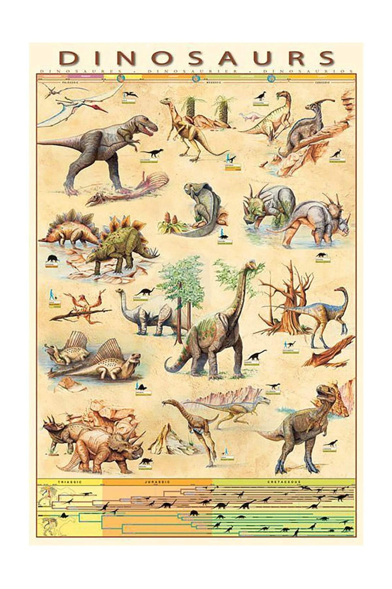 Pyramid DINOSAURS MAXI plakat 5050574307284