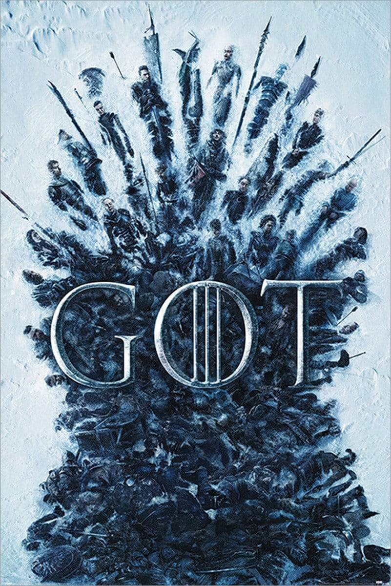 Pyramid GAME OF THRONES (THRONE OF THE DEAD) MAXI plakat 5050574345040