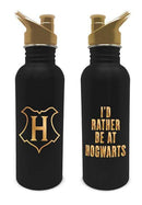 Pyramid HARRY POTTER (I'D RATHER BE AT HOGWARTS) METAL CANTEEN BOTTLE steklenica 5050574259866