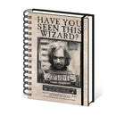 PYRAMID HARRY POTTER (WANTED SIRIUS BLACK) A5 BELEŽNICA 5051265722522