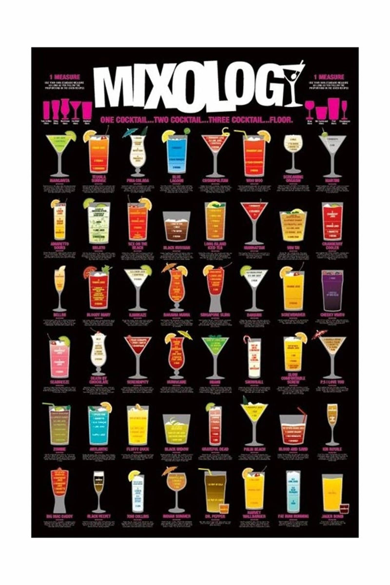 Pyramid MIXOLOGY MAXI plakat 5050574321358