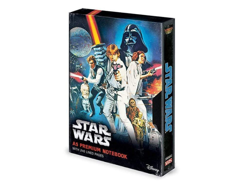 Pyramid STAR WARS (A NEW HOPE VHS) A5 PREMIUM beležnica 5051265729989