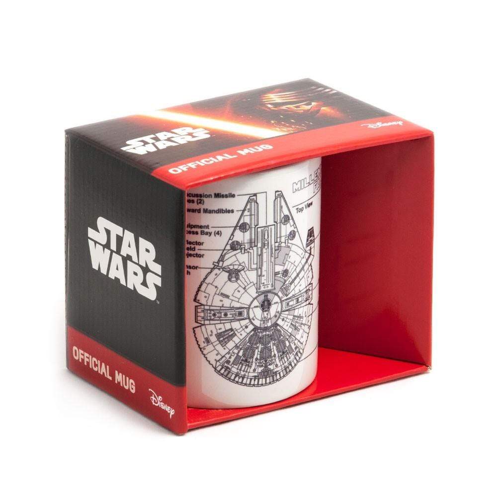 Pyramid STAR WARS (MILLENNIUM FALCON SKETCH) skodelica 5050574234788