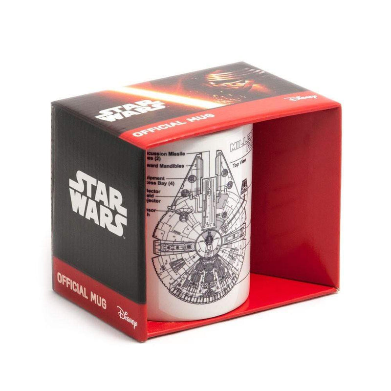 Pyramid STAR WARS (MILLENNIUM FALCON SKETCH) skodelica 5050574234788