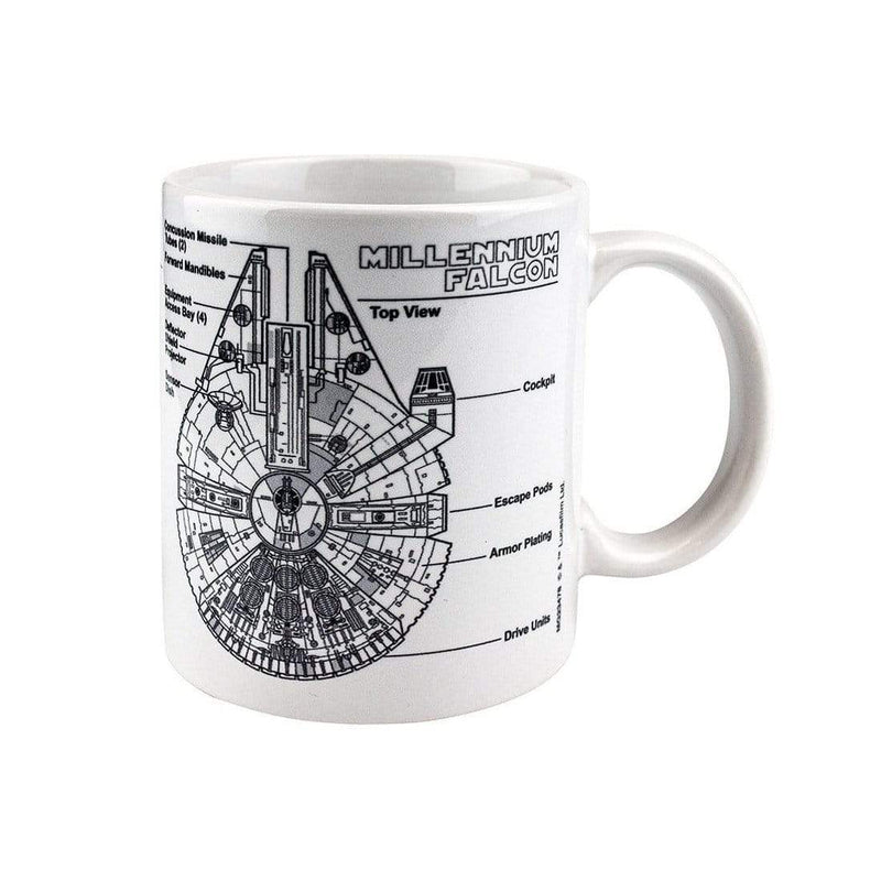 Pyramid STAR WARS (MILLENNIUM FALCON SKETCH) skodelica 5050574234788
