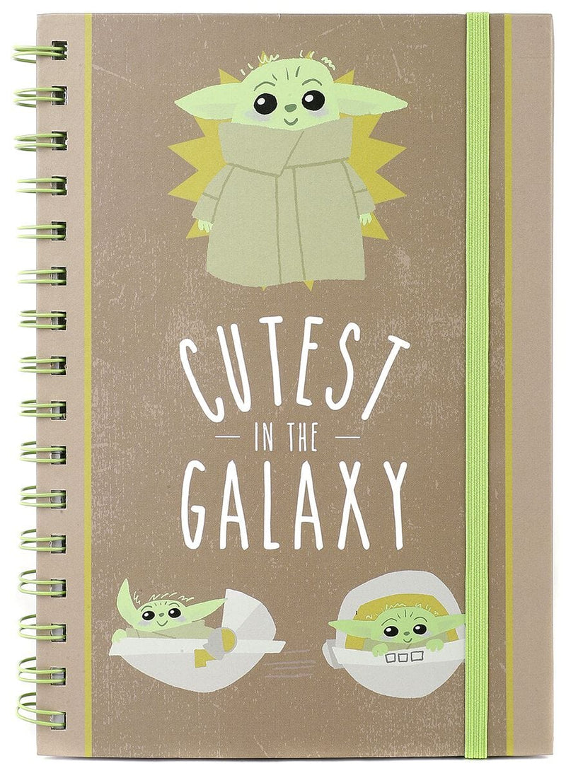Pyramid STAR WARS: THE MANDALORIAN (CUTEST IN THE GALAXY) A5 beležka 5051265732552