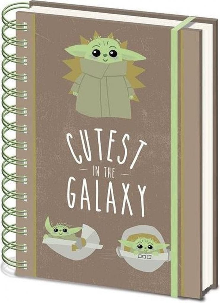 Pyramid STAR WARS: THE MANDALORIAN (CUTEST IN THE GALAXY) A5 beležka 5051265732552