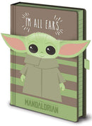 Pyramid STAR WARS: THE MANDALORIAN (I'M ALL EARS GREEN) NOVELTY NOTEBOOK beležka 5051265732804