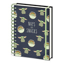 PYRAMID STAR WARS: THE MANDALORIAN (NAPS AND SNACKS) A5 BELEŽNICA 5051265732545