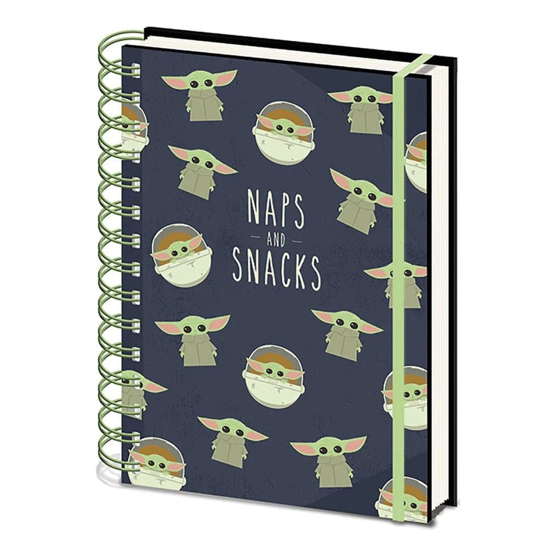 PYRAMID STAR WARS: THE MANDALORIAN (NAPS AND SNACKS) A5 BELEŽNICA 5051265732545