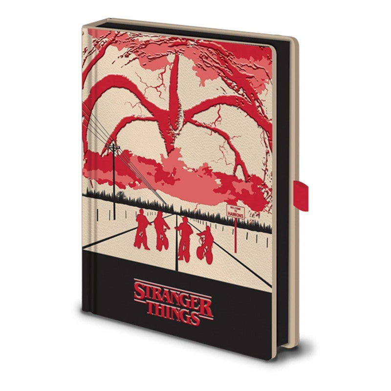 Pyramid STRANGER THINGS (MIND FLAYER) LIGHT UP PREMIUM A5 beležnica 5051265729835