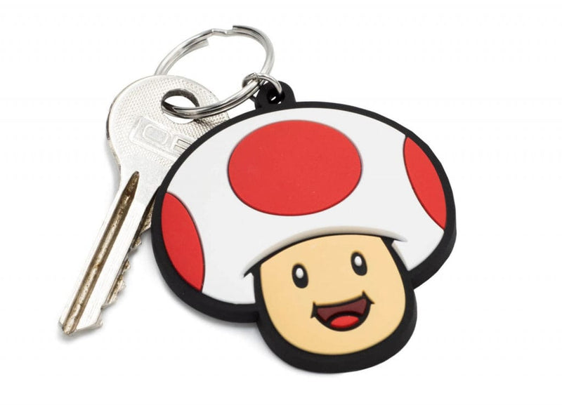 Pyramid SUPER MARIO (TOAD) gumijasti obesek za ključe 5050293389264