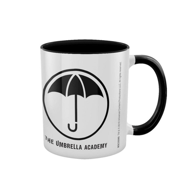 Pyramid THE UMBRELLA ACADEMY (LOGO) BLACK INNER MUG skodelica 5050574255653