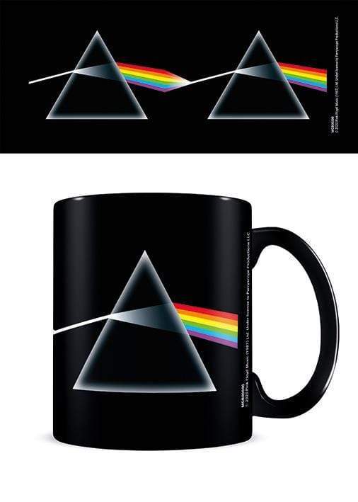 Pyramide PINK FLOYD (DARK SIDE OF THE MOON) BLACK MUG skodelica 5050574260565