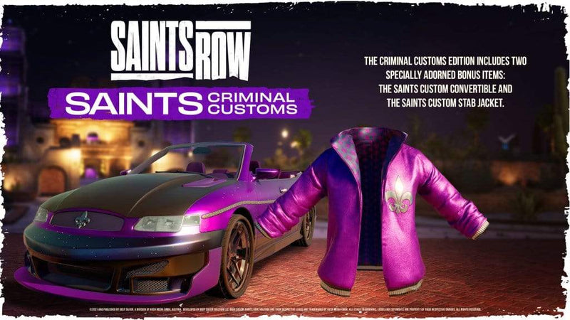 Saints Row - Criminal Customs Edition (PS4) 4020628673055