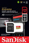 SanDisk Micro SD spominska kartica 256GB Extreme UHS-I + adapter 619659169732