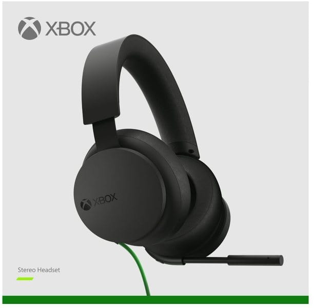 SLUŠALKE MICROSOFT XBOX STEREO HEADSET 8LI-00002 ČRNE BARVE 889842748048