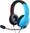 Slušalke PDP LVL40 Chat Headset za NINTENDO SWITCH modro/rdeče barve 708056066826