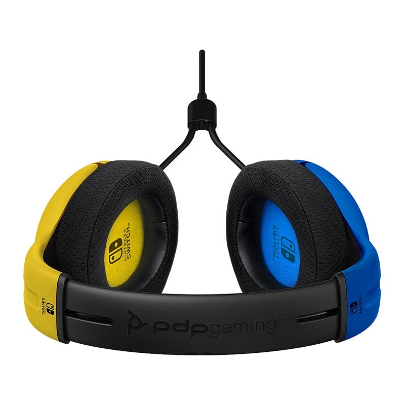 Slušalke PDP LVL40 Chat Stereo Headset za NINTENDO SWITCH rumeno modre barve 708056068066