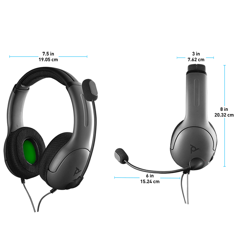 Slušalke PDP LVL40 Chat Stereo Headset za XBOX One črne barve 708056065720