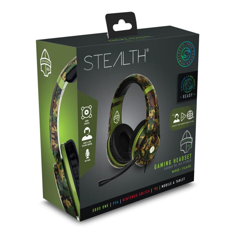 SLUŠALKE STEALTH MULTIFORMAT CAMO - CRUISER 5055269709305