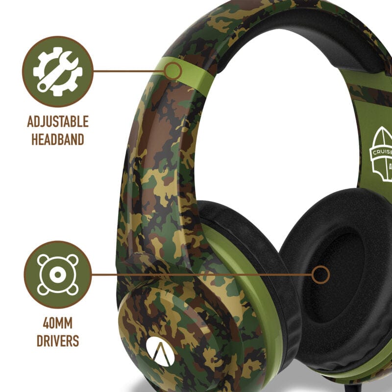 SLUŠALKE STEALTH MULTIFORMAT CAMO - CRUISER 5055269709305