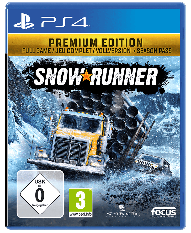 Snowrunner - Premium Edition (PS4) 3512899122956