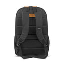 SOLO BEDFORD BACKPACK BLACK WITH TAN TRIM 15.6 030918013007