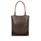 SOLO CHAMBERS LEATHER/POLY BUCKET TOTE DARK BROWN. WALNUT 16 030918005224